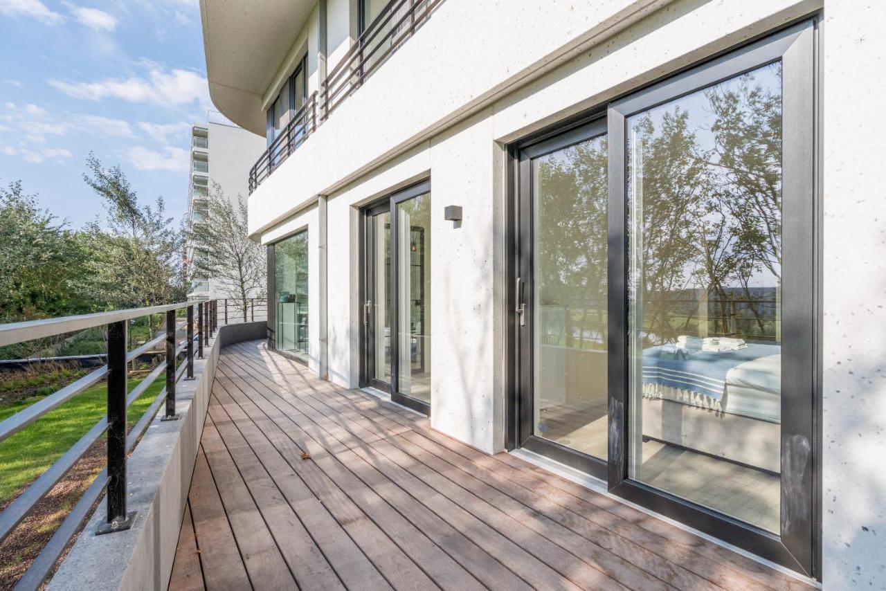 The Waves-Luxurious 3Bedroom App W Big Terrace & Garage Ostend Exterior foto